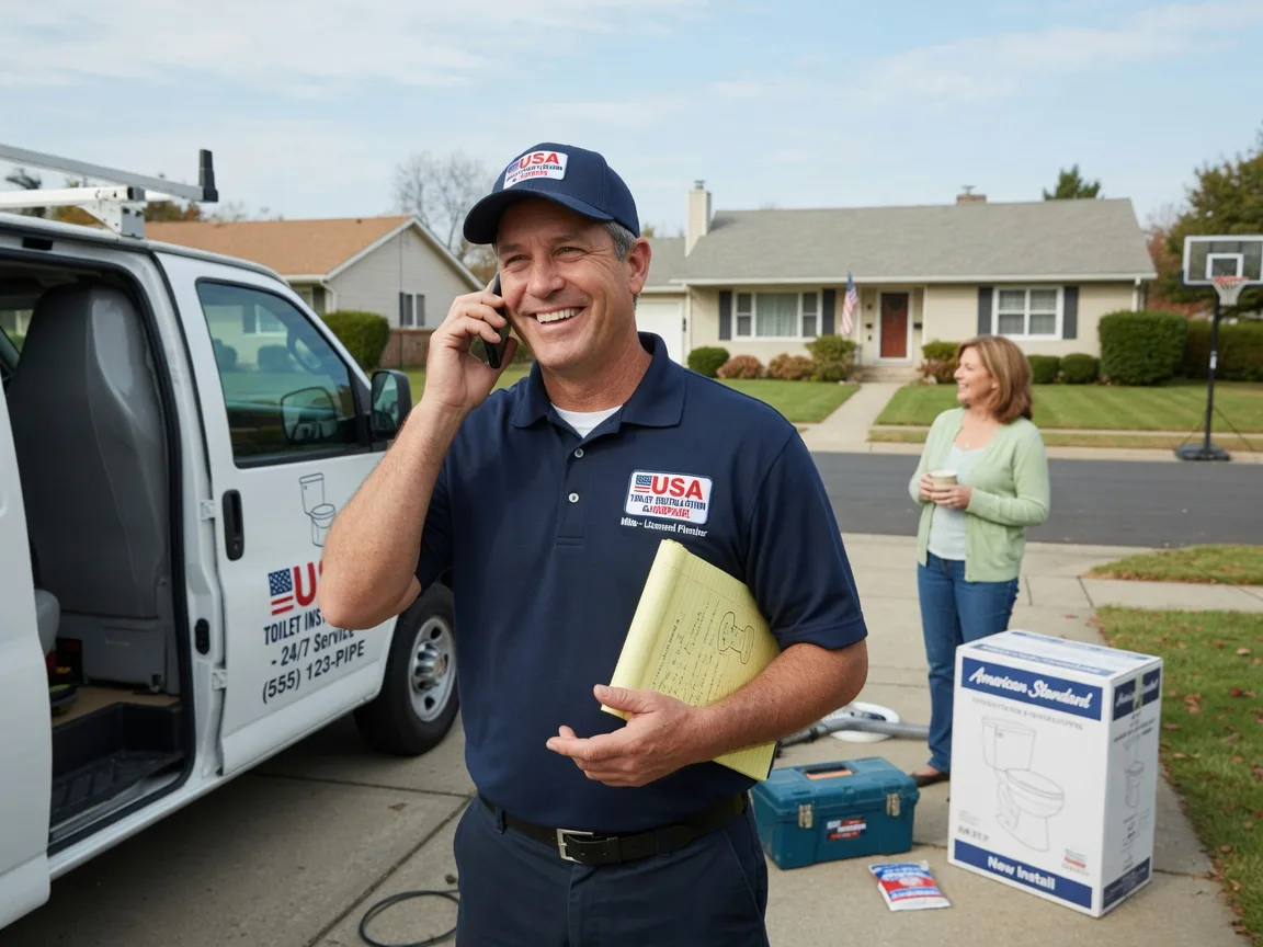 Toilet Installation Levering, MI FAQs